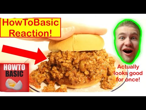 HowToBasic Reaction - How To Make Sloppy Joes