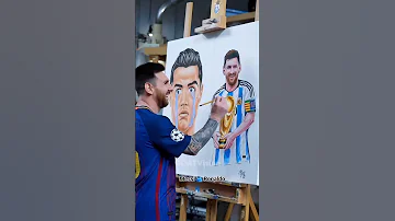 Ronaldo Vs Messi Drawing Epic Football Art Showdown 