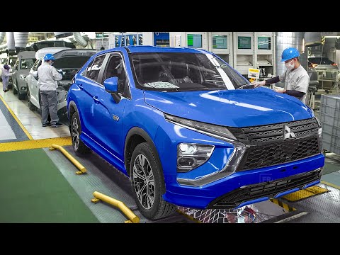 Inside Mitsubishi Eclipse Cross Production in Japan