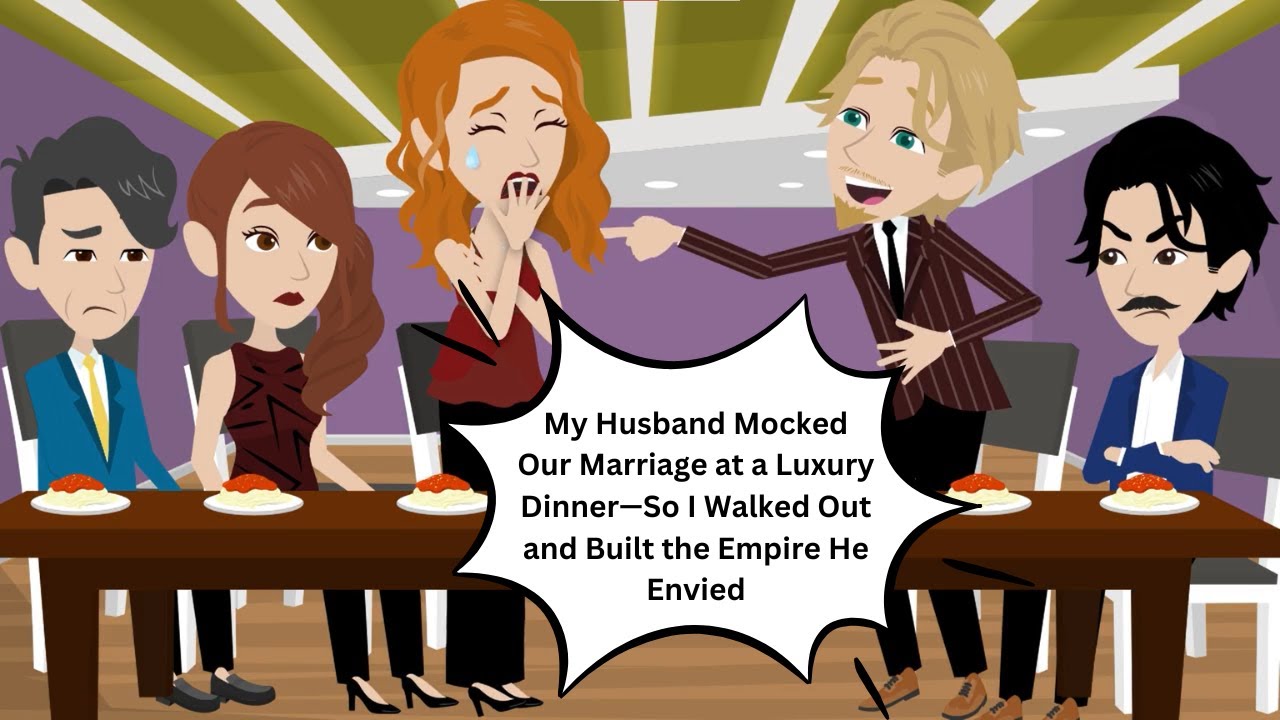 My Husband Mocked Our Marriage at a Luxury Dinner—So I Walked Out and Built the Empire He Envied.