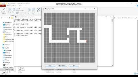 A Star Algorithm Application | Maze With A* in Java | A* Shortest path in maze