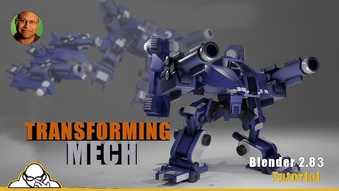 Make A Transforming Mech Blender 2.83