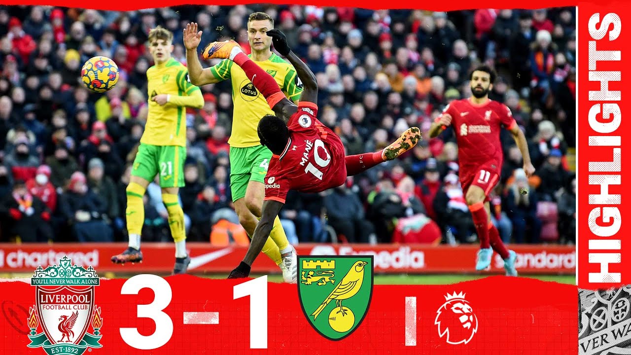 Liverpool 3-1 Norwich | Salah, & Diaz score emphatic comeback YouTube