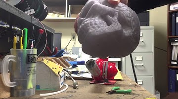 Removing simplify3d support material