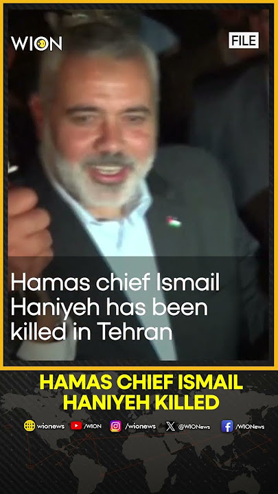 Hamas Chief Ismail Haniyeh along with his bodyguards killed in Iran | WION Shorts