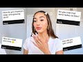 GET READY WITH ME / Q&A (PART 1)