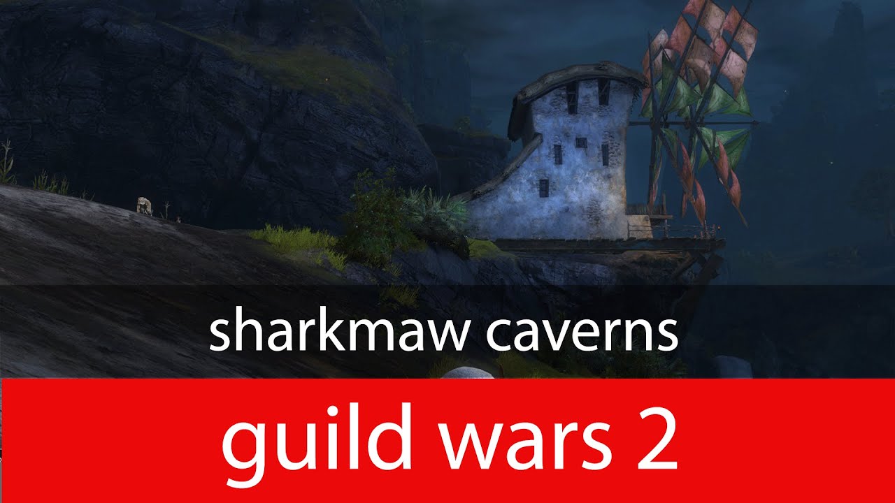 Guild Wars 2 Lions Arch Sharkmaw Caverns Vista (Heart of the Thorns)