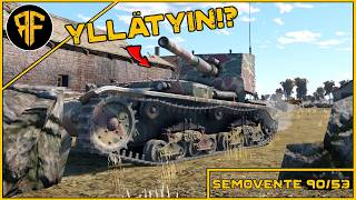 Entäs tämä? Italian Semovente 90/53 #warthunder