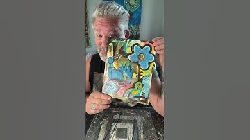 Bird & Flower #art #collage #painting #mixedmedia #birds #flowers #analogcollage #myart #strangefun