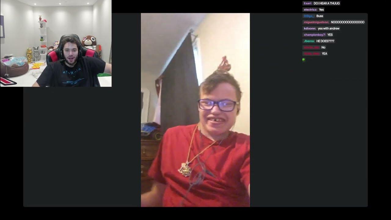 Adin Ross meets his discord mod! - YouTube