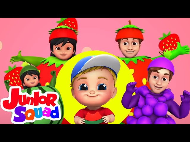 Buah-buahan lagu | Video edukasi anak | Kartun anak | Junior Squad | Lagu anak indonesia class=