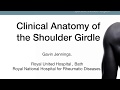 Clinical Anatomy of the Shoulder Girdle Part 1