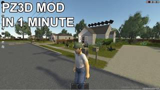 PZ3D mod instalation in ONE minute (check pin comment) 