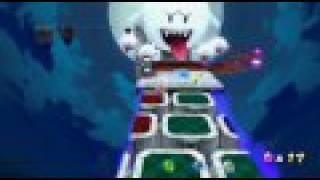 Super Mario Galaxy 2 - Haunty Halls Galaxy: Sneaking Down the Creepy Corridor