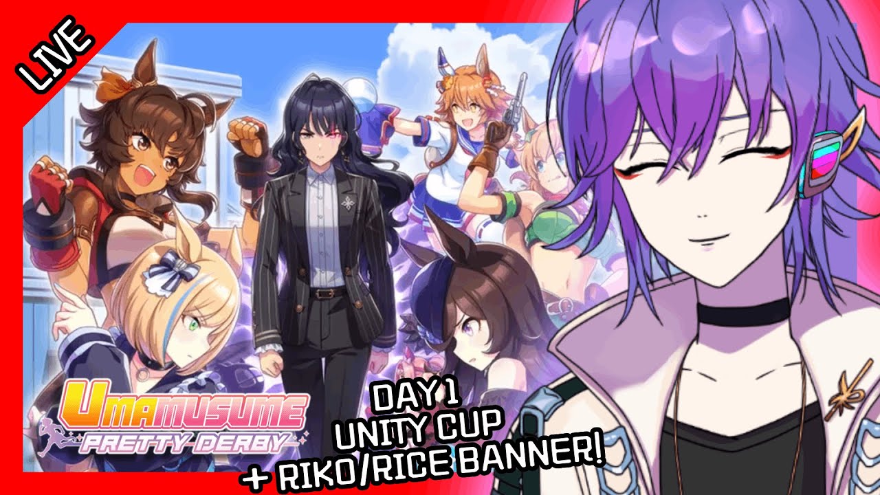 Umamusume Pretty Derby 】Day 1 Unity Cup Scenario | Rice Shower and Riko ...