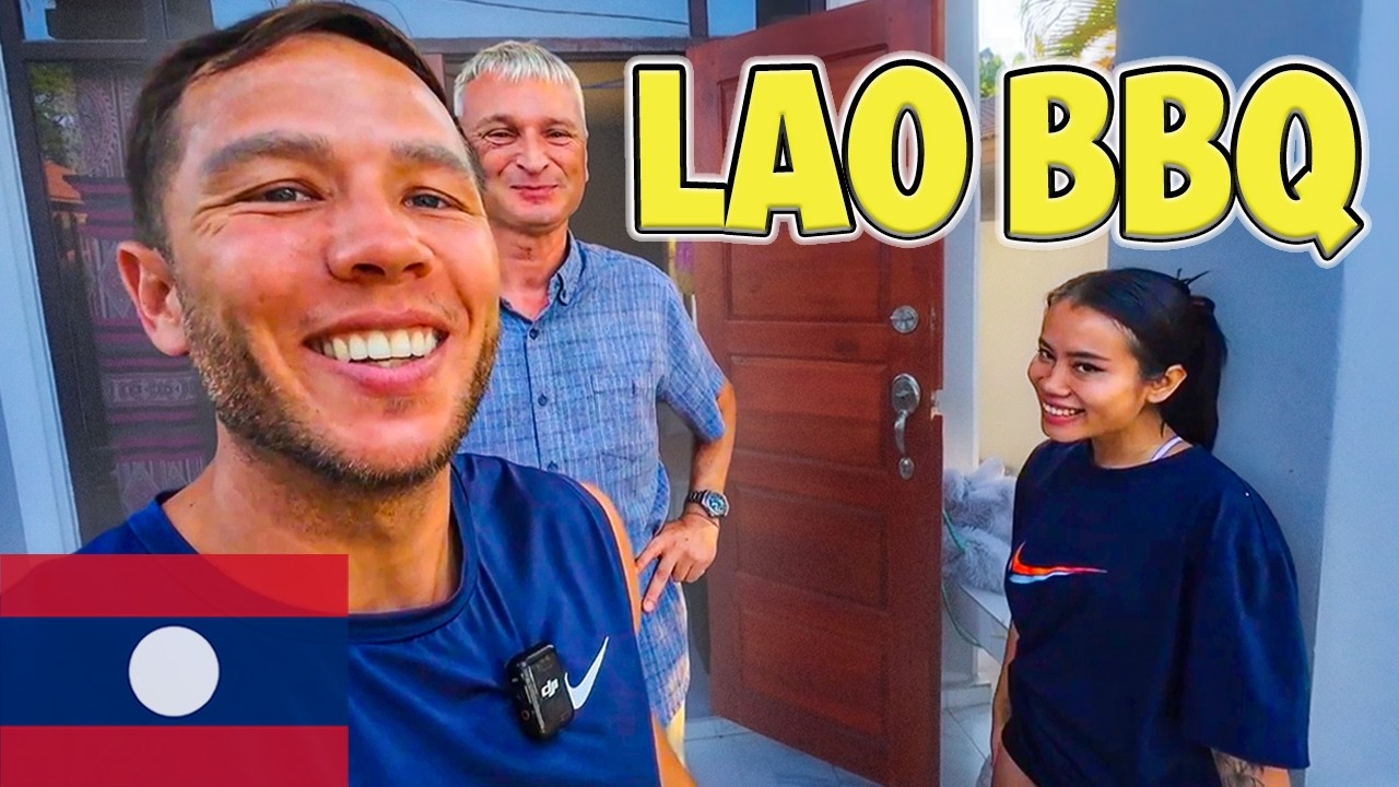Давайте устроим барбекю с друзьями в Вьентьяне — без предварительного планирования 🇱🇦 ЛАОС