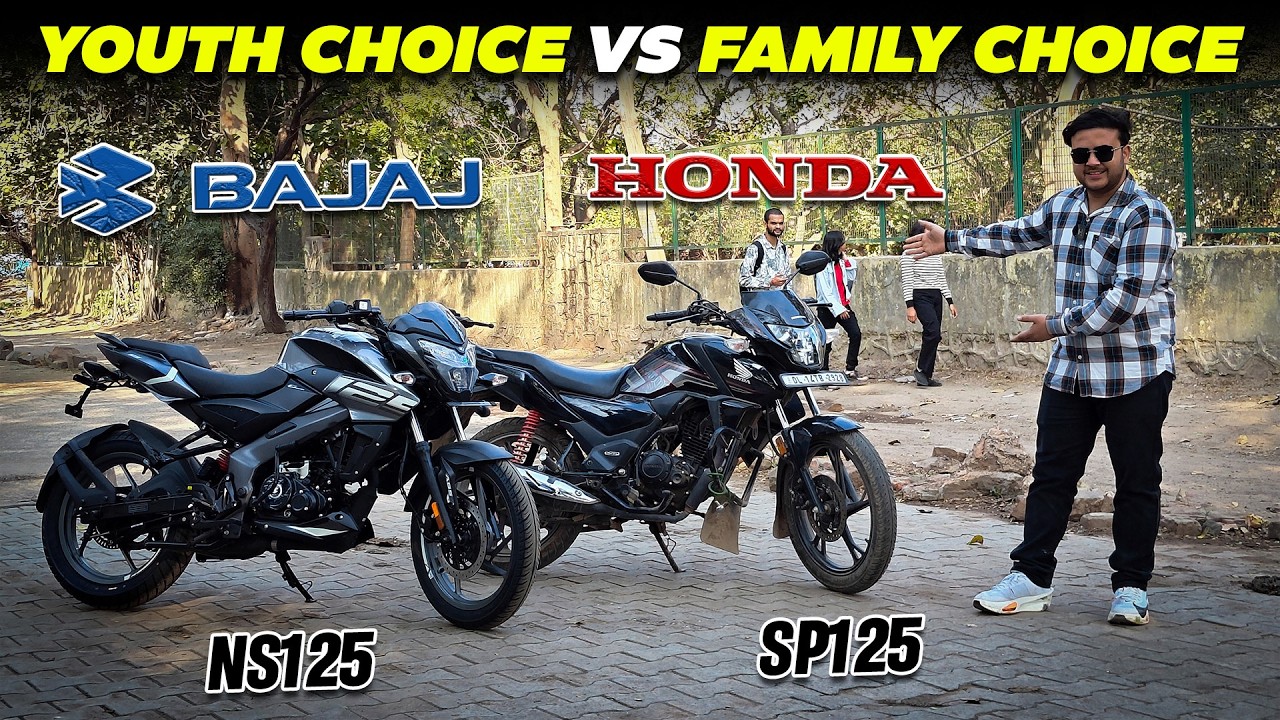 Bajaj Pulsar NS125 vs Honda SP125 Full Comparison 🔥Best 125cc Bike 2026?