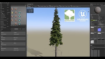 Complete SpeedTree to Unreal Engine 5 - Norwegian Spruce Tree PART 1