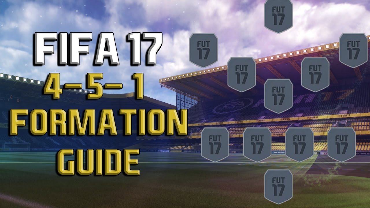My New Favorite Formation Fifa 17 4 5 1 1 Formation Guide Instructions And How To Play With Youtube