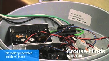 Champ VMV Series Generation III LED Luminaires Hose Test