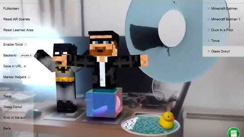 Area Learning with Multi-Markers in AR.js