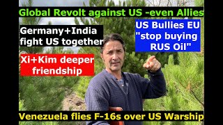Download Lagu Global Revolt against US' predatory behavior. Germany+India gang on US. China+N. Korea closer ties. MP3 Download Lagu Global Revolt against US' predatory behavior. Germany+India gang on US. China+N. Korea closer ties. MP3