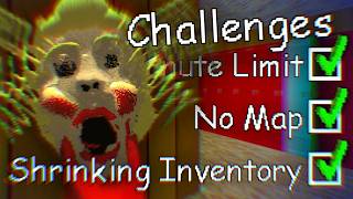 ALL Challenges Enabled in Baldi's Basics Plus is NEARLY IMPOSSIBLE (v0.9 Stream)