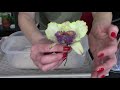 Taking out Orchid flowers from Silica Gel