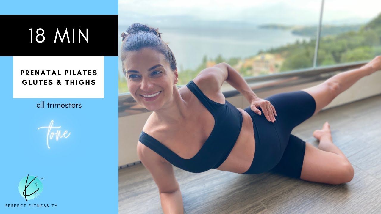 Prenatal Pilates for Strong Glutes & Thighs in Under 20 Min