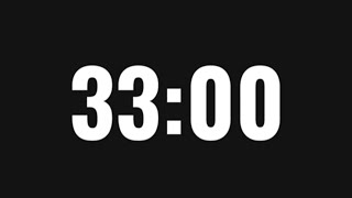 33 Minute timer ⏰