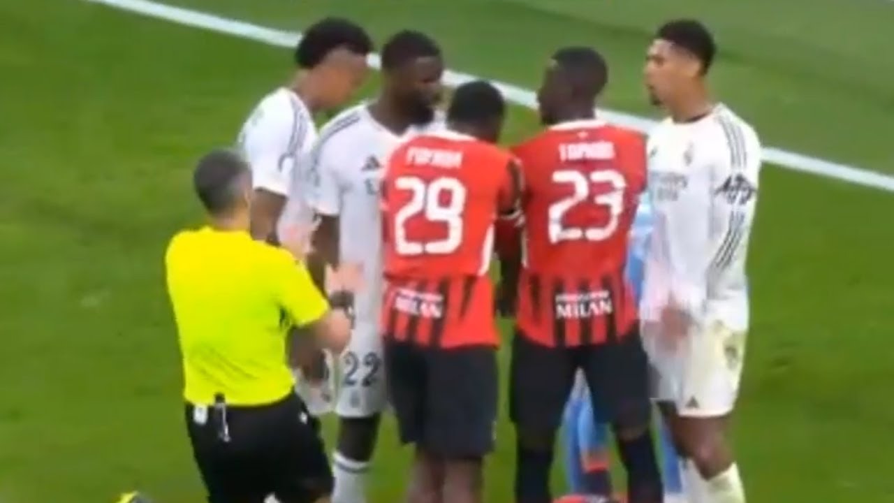 Antonio Rüdiger Fight vs Fikayo Tomori Old teamamtes