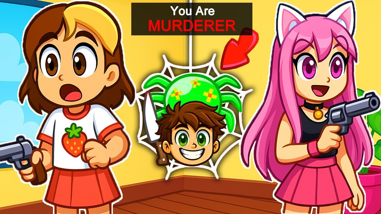 Sunt *PITIC* si Elimin TOTI PRIETENII pe ROBLOX Murder Mystery 2...