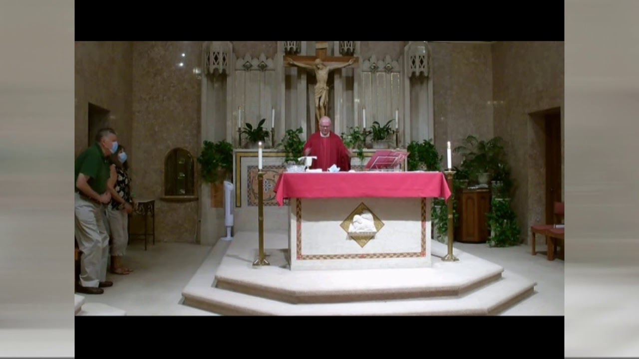 Mass for Feast of St. Thomas, Apostle at St. Catherine of Siena Cedar Grove, NJ 7/3/20 YouTube