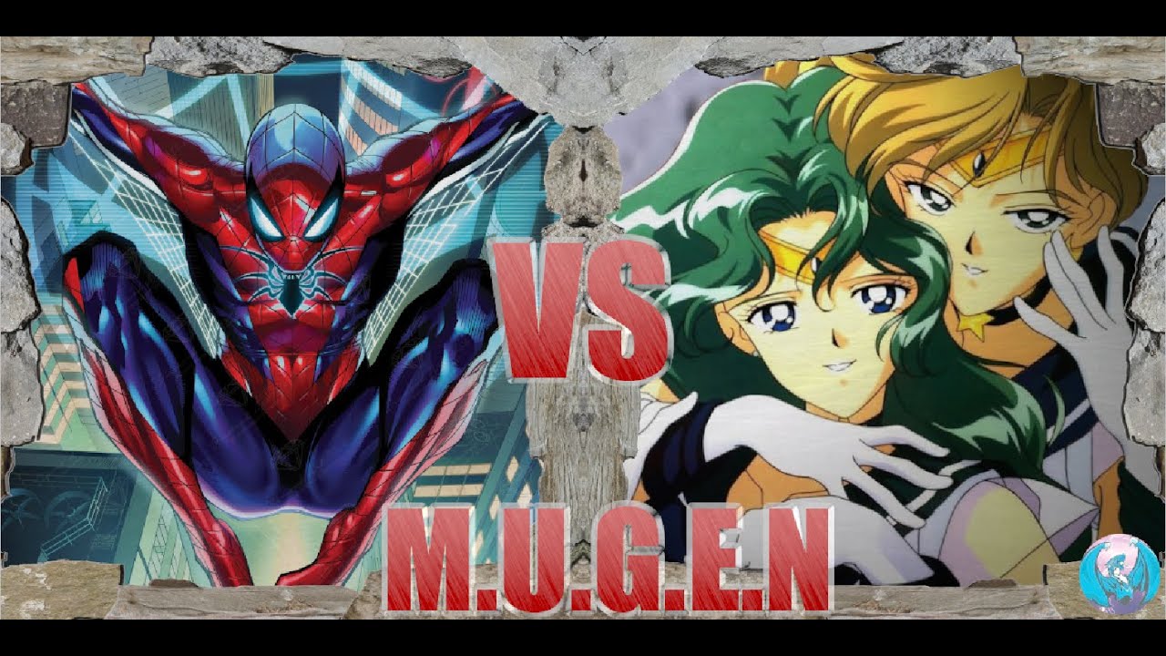 Spider-Man (KONG) VS Sailor Uranus & Sailor Neptune | MUGEN Request!