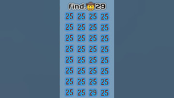 🎯 29 #find #ढूंढो Find the odd number #maths #puzzle #gkquiz #gk #phaliya  #iqtest #gkquestion  👍😍
