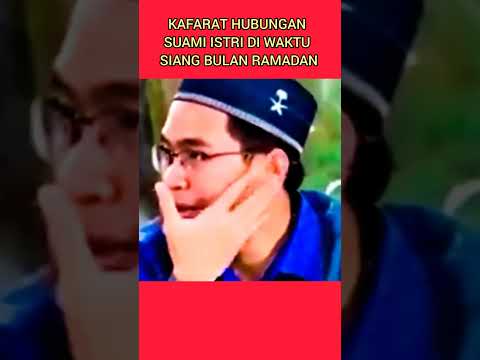 KAFARAT/SANKSI BAGI YANG BERHUBUNGAN SUAMI ISTRI DI SIANG BULAN RAMADAN | USTADZ ADI HIDAYAT