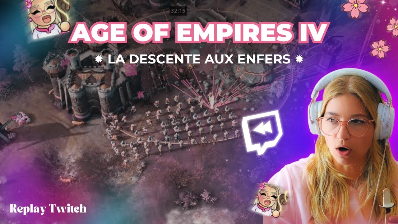 🐑 Age of Empires IV Saison 11 #21 | Conquérante dans mes rêves🌹| 𝘙𝘦𝘱𝘭𝘢𝘺 𝘛𝘸𝘪𝘵𝘤𝘩 🐑