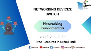 Networking Devices: Switch, Computer Science Lecture | Sabaq.pk