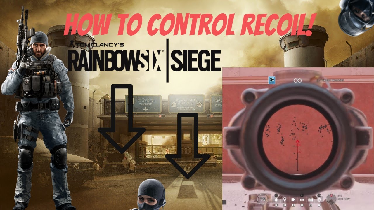 Recoil Graph R6 How to control recoil in Rainbow six siege - YouTube