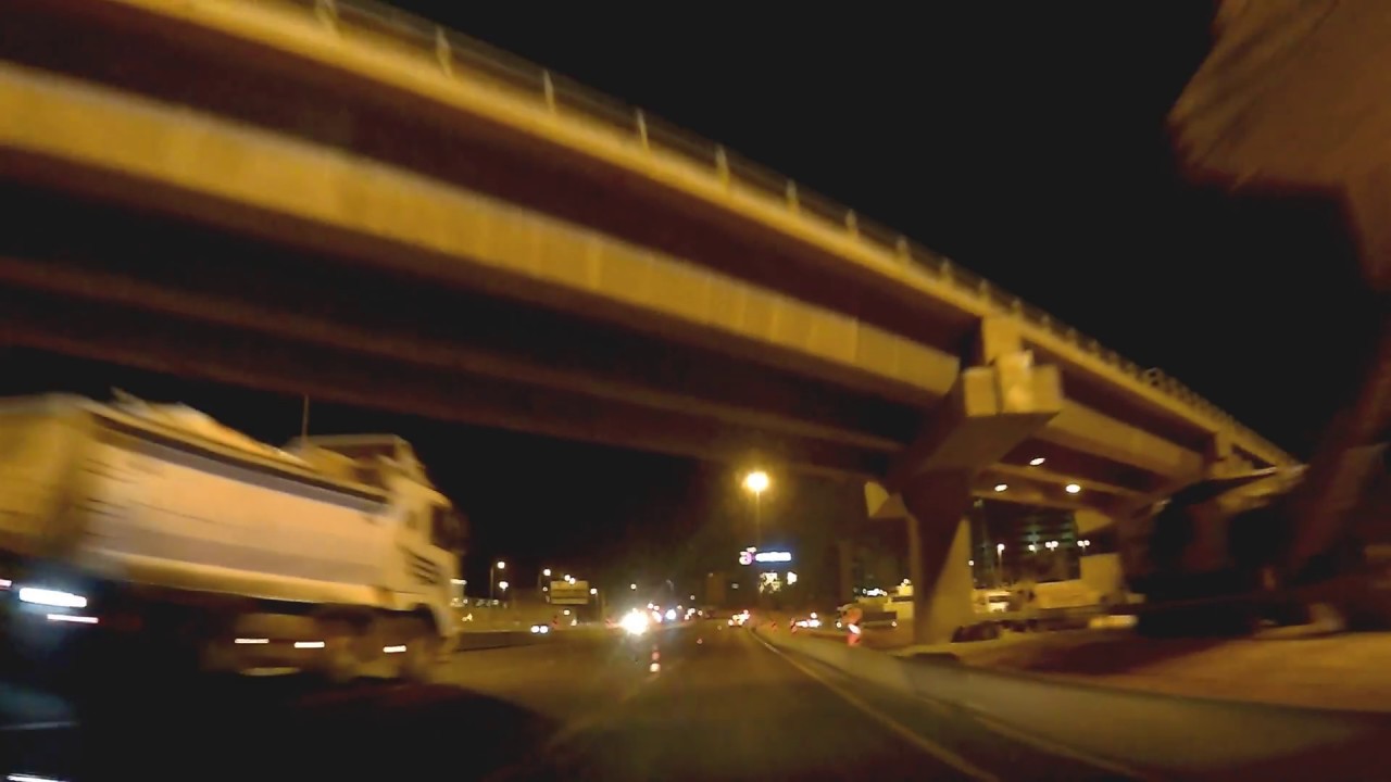 כביש 4  {מכביש 461} עד חדרה אזור תעשיה  ISRAEL  Route 4 from Masobin junction to Hadera