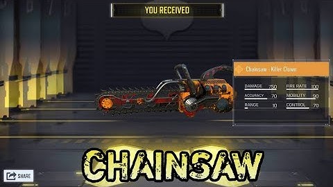 CHAINSAW MELEE GAMEPLAY CODM DEVIL JESTER GAMEPLAY | UNHINGED JOKESTER DRAW | COD MOBILE GUNZO