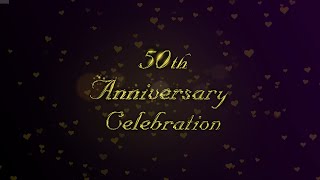 50th Anniversary Template | Creative Mine