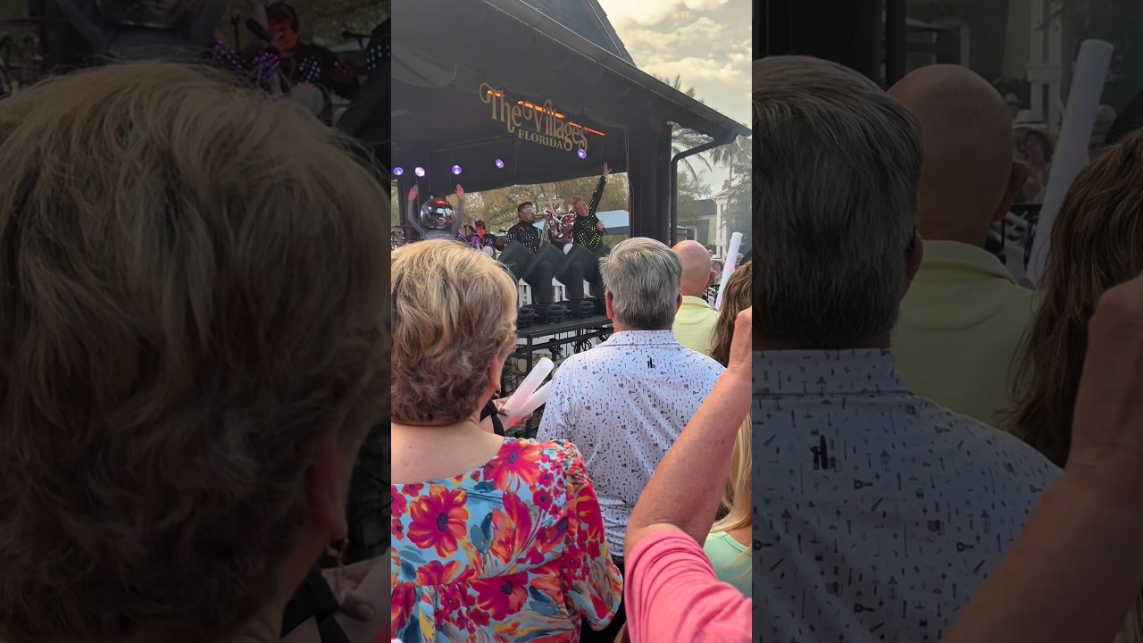 Blonde Ambition Performs at the Electric Light Party in The Villages