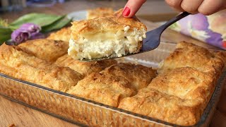 BUREK PADA U VODU ✨NAJBOLJA PITA SA SIROM KOJU VEČE PRAVITE A SUTRA PEČETE❤️ CHEESE PIE🧀
