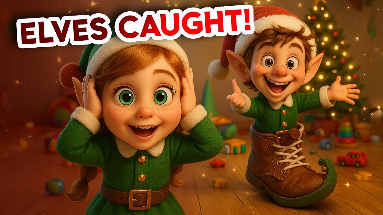 Funny Elves in My Room! 🎄 Christmas Dance Song for Kids (Elf on the Shelf)