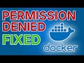 Docker PERMISSION DENIED? Dodaj użytkownika do grupy docker i zapomnij o sudo