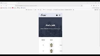 Ecommerce website