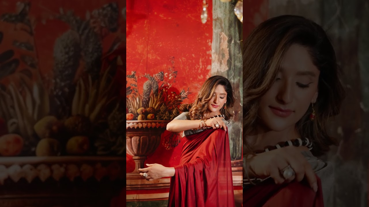 Dark Maroon Mal Cotton Saree
