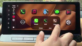 Nissan X-Trail e-POWER – How to Change CarPlay Icons