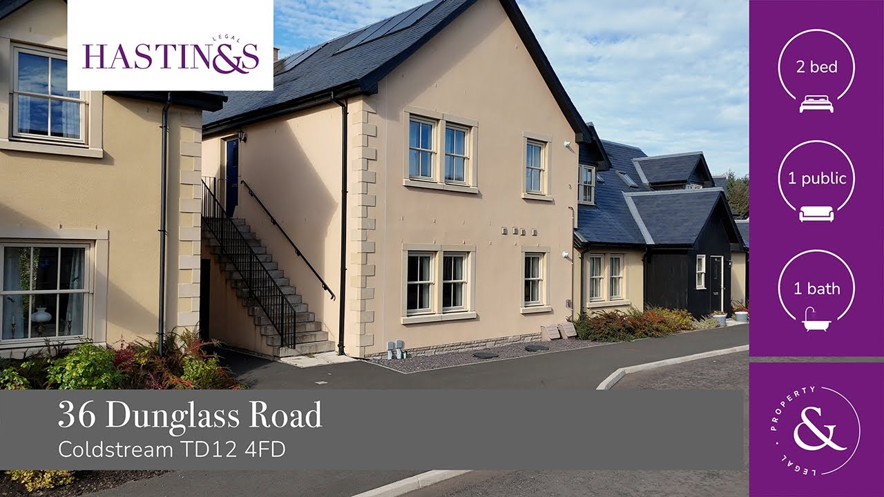 36 Dunglass Road, Coldstream TD12 4FD - Video Tour